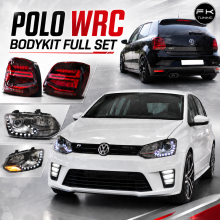 VW Polo 6R 6C WRC Bodykit Seti Full Set Tamponlar + Far + Stop