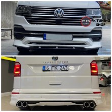 Vw Transporter - Caravelle Body Kit Seti 2020 ve üzeri T8 (polyester/astarlı