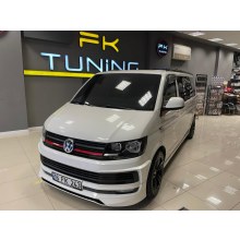 Vw Transporter / Caravelle Ön Tampon Eki 2015-2019 boyasız-polyester