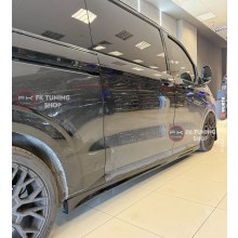 Vw Transporter - Caravelle Yan Marşpiyel Seti (polyester-boyasız) 2024 ve üzeri Uzun şase