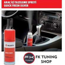 WÜRTH ARAÇ İÇİ HAVA TAZELEME KÖTÜ KOKU GİDERME SPREYİ QUICK FRESH