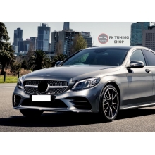 Mercedes Benz W205 AMG Makyajlı Görünüm Ön tampon seti 2014 ve üzeri