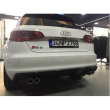 AUDİ A3 HB ARKA DİFÜZÖR 2013 SONRASI (plastik)