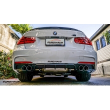 BMW F30 M PERFORMANCE DİFÜZÖR SAĞ/SOL ÇİFT ÇIKIŞ (taiwan/pianoblack)