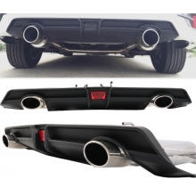 HONDA CİVİC FC5 DİFÜZÖR MUGEN ÇAKARLI MODEL 2016 ve üzeri (plastik)