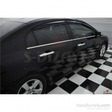 HONDA CİVİC FD6 KROM CAM CITASI 6 PARCA 2006-2012