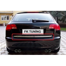 Audi A3 Bagaj Alt Krom Çıtası 2004 2012