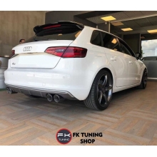 AUDİ A3 HB S3 SPOYLER Pianoblack (2013-2019) 4 Kapı