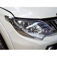 MITSUBISHI L200 FAR ÇERÇEVESİ KROM KAPLAMA 2014-2020