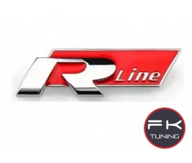 VOLKSWAGEN R LİNE LOGO KIRMIZI (YAPIŞTIRMALI)