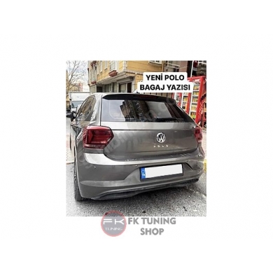 Volkswagen Polo Bagaj Yazısı Krom Harf Arteon Dizayn