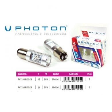 PHOTON T20 21/5W  RED 21SMD EXCLUSIVE SERIE           