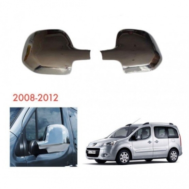 Peugeot Partner Tepee Krom Ayna Kapağı Abs 2008-2012