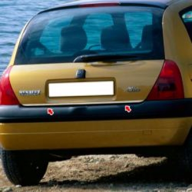 Renault Clio 2 Bagaj Alt Krom Çıtası