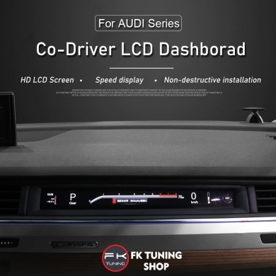 Audi A4 A5 Yolcu Lcd Ekran Co Pilot Ekranı 2016 ve üzeri 