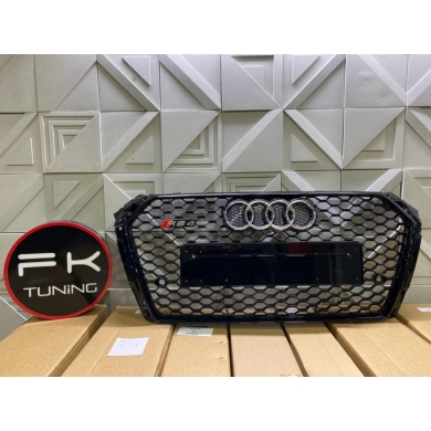 Audi A4 B9 Rs4 Ön Panjur Seti 2016-2020 Pianoblack çerçeve