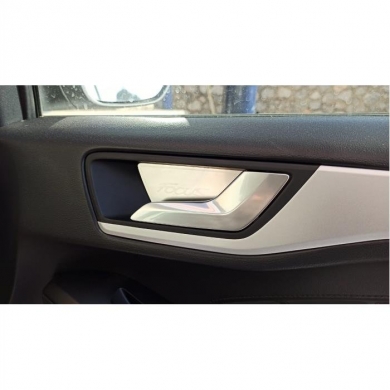 Ford Focus 4 Kapı Kolu Kaplaması İç Kapı Kolu Gümüş Gri Renk