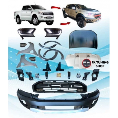 Ford Ranger T6 Raptor T8 Görünüm Body Kit Dönüşüm Seti 2012-2015