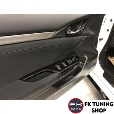 Honda Civic Fc5-Fk7 Kapı Kontrol Pianoblack Kaplama 2016 ve üzeri