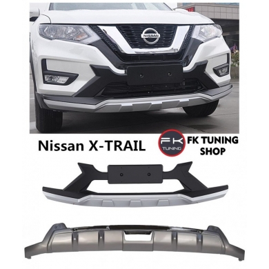 Nissan X-trail Ön Arka Tampon Koruma 2017 ve üzeri