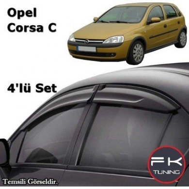 Opel Corsa C Cam Rüzgarlığı Mugen model 2000-2006