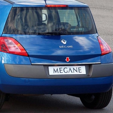 Renault Megane 2 Bagaj Alt Krom Cıtası Hatcback 2004 2010
