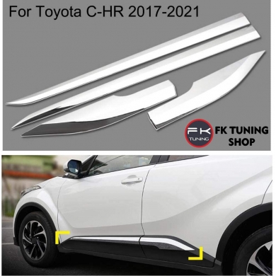 Toyota C-hr Krom Kapı Çıtası 2017 ve üzeri